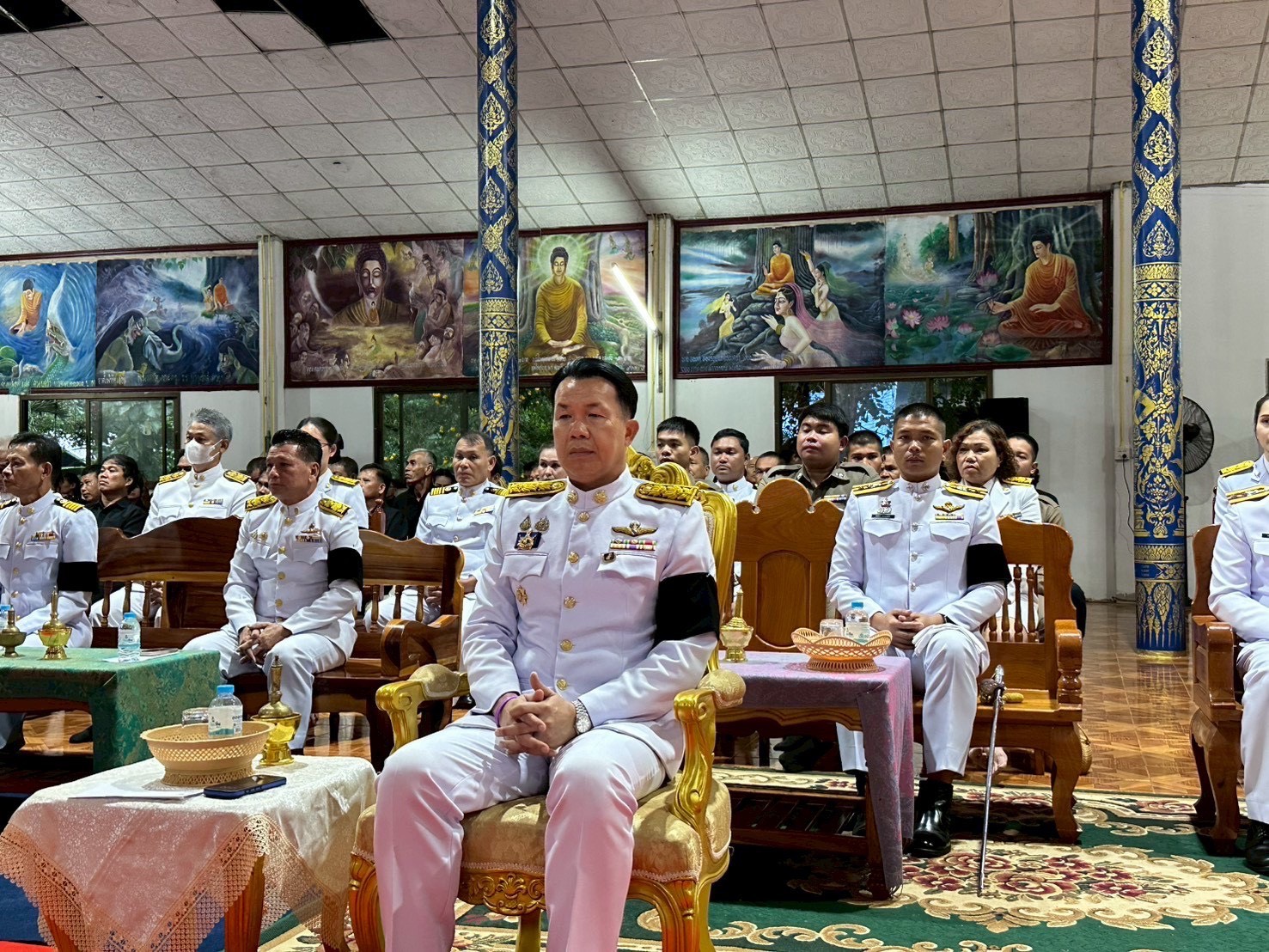 พช.น้ำขุ่น ร่วมพิธีบำเพ็ญกุศลปัณรสมวาร 15 วัน อุทิศถวายพระราชกุศล สมเด็จพระนางเจ้าสิริกิติ์ พระบรมราชินีนาถ พระบรมราชชนนีพันปีหลวง